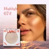 Customizable herbal long-lasting blush cream matte natural highlight contouring powder compact easy to apply moisturizing facial makeup full image